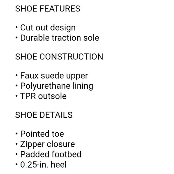 Lauren Conrad Macaroon Blush Dressy Shoes Flats - Picture 7 of 8